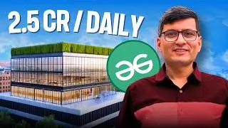 This Guy Really Earn 2.5 CRORE / DAY? | GeeksForGeeks Business Case Study
