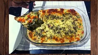 TORTA DE LEGUMES DELICIOSA