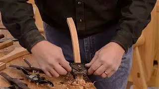 How to Use a Spokeshave & Block Plane to Shape Shaker Table Legs
