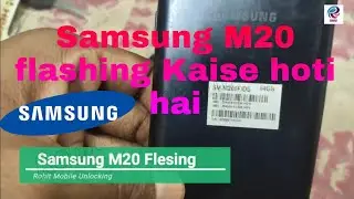 Samsung M20 flashing | problem on off automatically | flashing