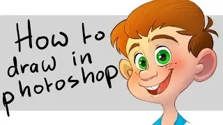 Basic intro to drawing in photoshop