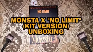 MONSTA X 'NO LIMIT' ALBUM (kit vr) UNBOXING