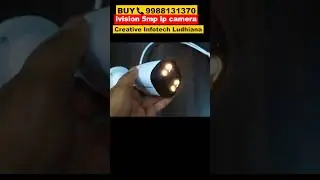 5mp ip camera ivision #shorts Creative Infotech Ludhiana