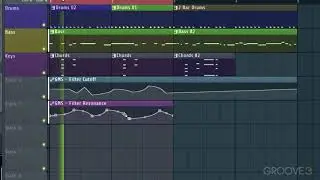 FL Studio 12 - Easy Step by Step - 7 - Automating Clips