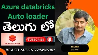 Azure data bricks autoloader #azuredatabricks #pyspark #spark #python #azure #azureintelugu #sql