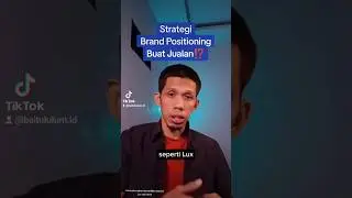 StrategiBrand PositioningBuat Jualan⁉️
