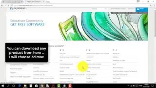 Free download Autodesk products