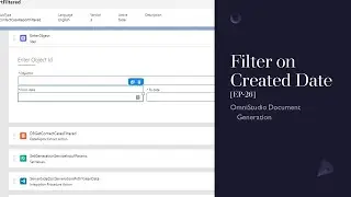 Filter by Created Date in your OmniStudio server side generated document [EP-26]