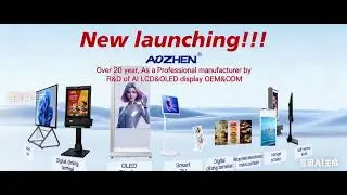 AI & IOT LCD&OLED commercial display and digital signage