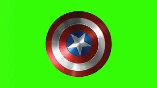 Captain America Shield Green Screen Video