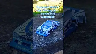 Papercraft Lancia Beta Montecarlo #shorts #papercraft #model #lancia