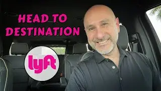 HEAD to DESTINATION Lyft, como usarlo.