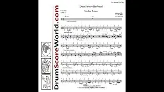 Drum Score - Meghan Trainor - Dear Future Husband (Preview)
