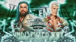 Roman Reingns Vs Cody Rhodes Wrestelmania 40 WWE2k23
