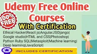 Udemy Free Online Courses With Certification[2020]|Life time access|Free for All students