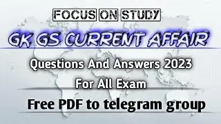 Current GK GS MCQ For Exam || SSC, POLICE, PET, RRB, UPPSC, KVS, TET, All Exam Important Questions