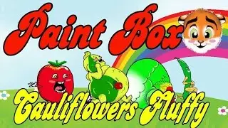Paint Box, Cauliflower's fluffy, Fruit and vegetable children's rhymes
