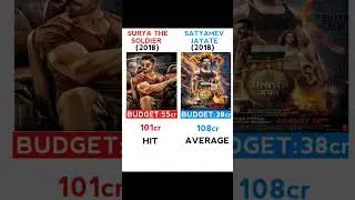 Surya The Soldier V's Satyamev Jayate Movie Comparison #alluarjun #johnabraham