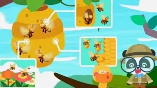 Baby Panda's Little Animal Kingdom l  Secrets of Tiny Animal l Kids Nursery rhyme l