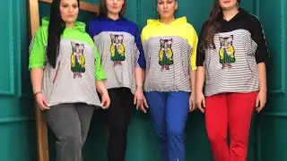 10.02.2022 Прямой эфир. Показ женской одежды большого размера. Турция. Стамбул.