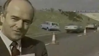 Car crash caught while live on TV