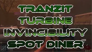 Unlimited Round Zombies Turbine Invincibility Spot on Diner