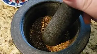 EZ Pepper Spice Blend (With Rice Recipe in Description!) - Mortar + Pestle