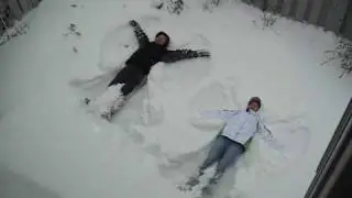 Making Snow Angels