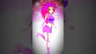 Starfire the night begins to shine⭐✨ love you❤😘🤟