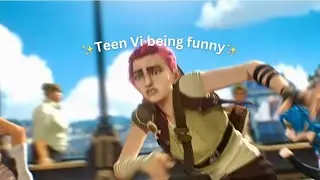 (Arcane) Teen Vi being ✨hilarious✨ for your healing journey after the finale