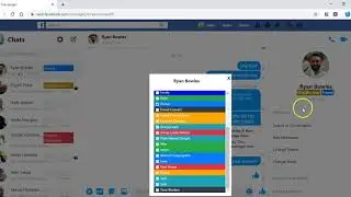 How to multi tag contacts on Facebook Messenger