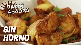 Solo necesitas una sarten: Receta de las PAPAS ASADAS más CRUJIENTES y sin HORNO | Los Informativos