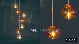 Mizu, flowing light | champagne + cognac finish