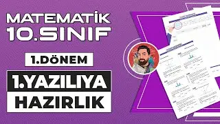 10.Sınıf 1.Dönem 1.Yazılı Yazılıya Hazırlık Testi | Akademi Serisi | Ücretsiz PDF 