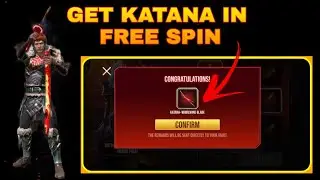 HOW TO GET NEW KATANA FOR FREE //GET NEW RAMPAGE KATANA IN FREE SPIN - WHIRLWIND BLADE KATANA