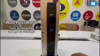 How to set up Penguin Safeguard 3D Infrared Face Digital Lock DF14