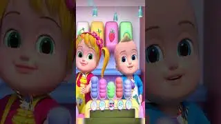 The best gift for kids BUS ICE CREAM❤️ - ABCs and 123s #shorts #billionsurprisetoys