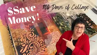 This Will Save You Money For Making Collage Paper - 100 Days of Collage (Week 1: #6/7)