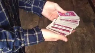 Обучение. Tutorial. Трюки с картами. Кардистри. Как красиво проявить тузы.