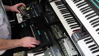 Yamaha RX11 Korg Monotron Delay