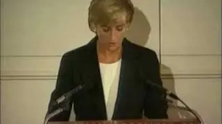 Princess Diana's speech on Landmines in London