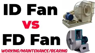 ID Fan vs FD Fan | ID Fan FD Fan in Boiler | ID Fan in Power Plant