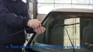 How To Change Wiper Blade Inserts on a Honda Accord