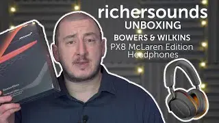 Unboxing the Bowers & Wilkins PX8 McLaren Edition Headphones