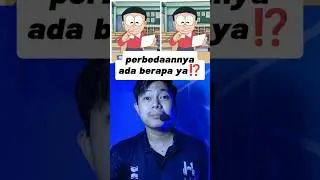 Temukan perbedaan pada NOBITA ini guys 🧐 