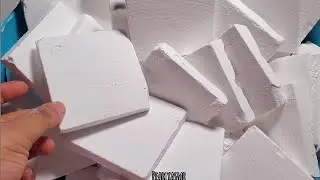 FIRST ATTEMPT AT CRUNCHY GYM CHALK THINS CRUMBLE-ASMR