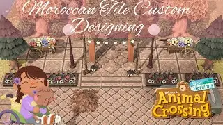 Creating A Moroccan Custom Road Code Full Process.  Make Pixel Art With Me! Animal Crossing