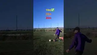 Only net challenge (weak foot) 🦶⚽✅🥅❣️ 