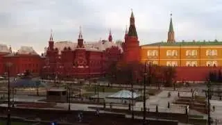 Манежная площадь (3 часа за 1 минуту)