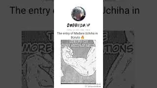 The entry of madara uchiha in boruto 😈 #anime #animeedit #shortsyoutube